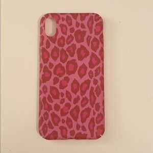 Pink Lepoard Print Phone Case for IPhone XR